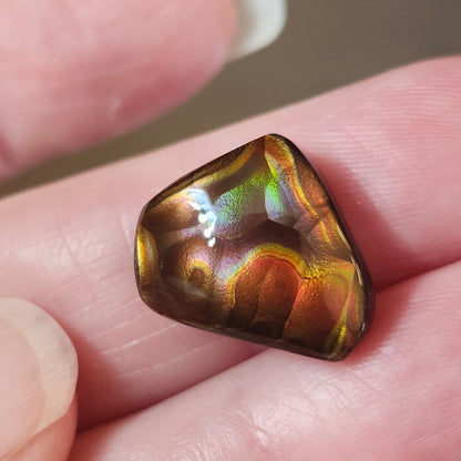 10.57ct Loose Fire Agate | Freeform Cabochon
