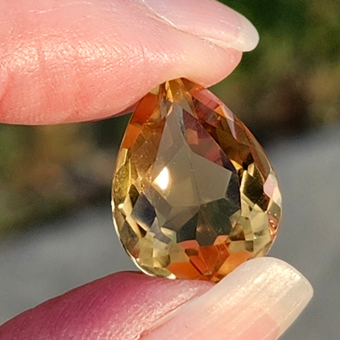 10.16ct Citrine | Pear Shape Cut