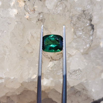 1.93ct Indicolite Tourmaline | Cushion Cut | AA Color