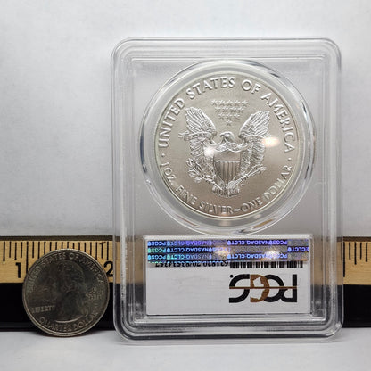 2017 Silver Eagle PCGS MS70 Collectible Coin | 225th Anniversary | Fine Silver | #22