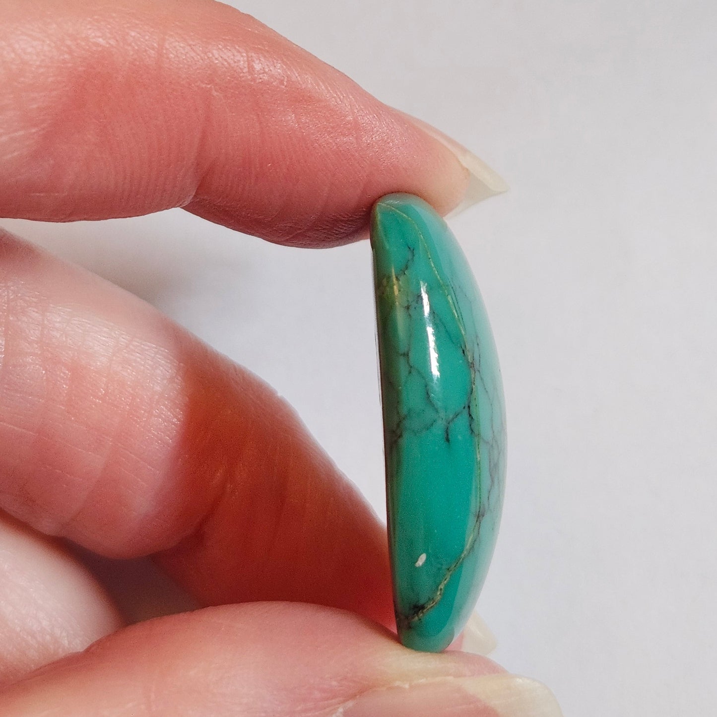 Turquoise #275 | Tyrone | Burro Mountains | Cushion Cut Cabochon