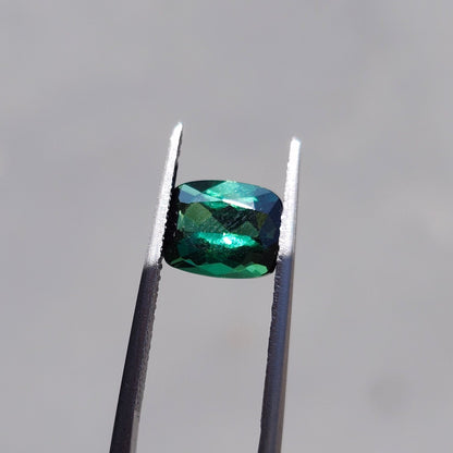 1.93ct Indicolite Tourmaline | Cushion Cut | AA Color