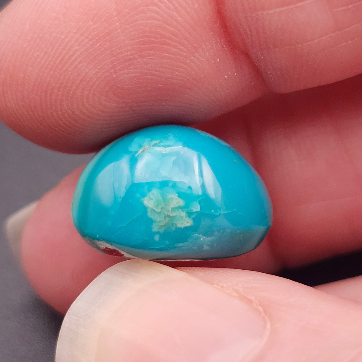 19.14ct Pilot Mountain Turquoise | Oval Cabochon | #523