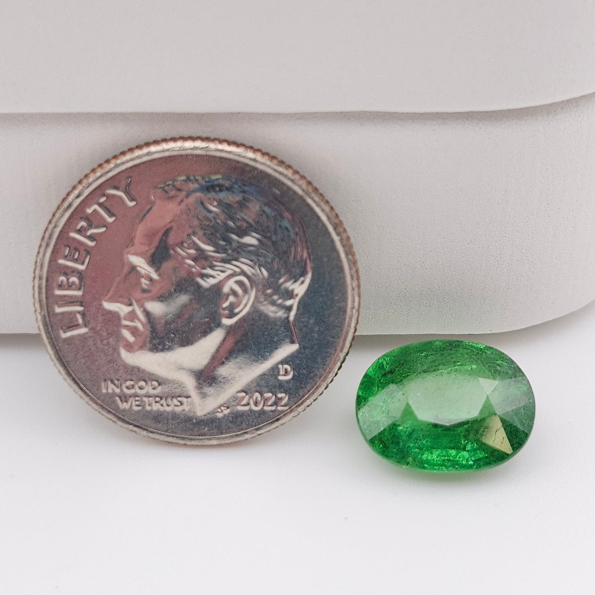 2.92ct Tsavorite Garnet | Faceted Pear Shape | AA Color