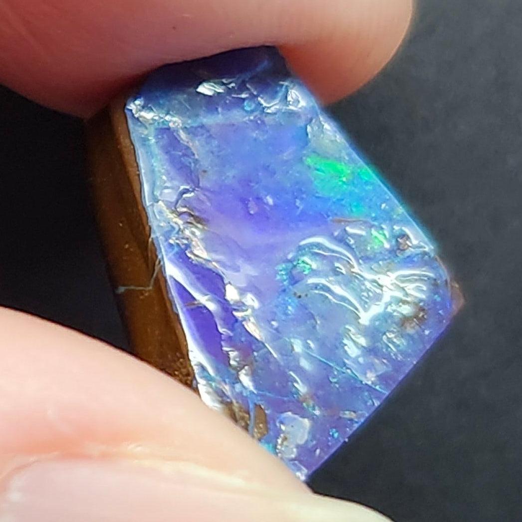 10.28ct Quilpie Black Boulder Opal | #E233