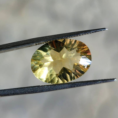 6.19ct Yellow Fluorite | Oval Cut