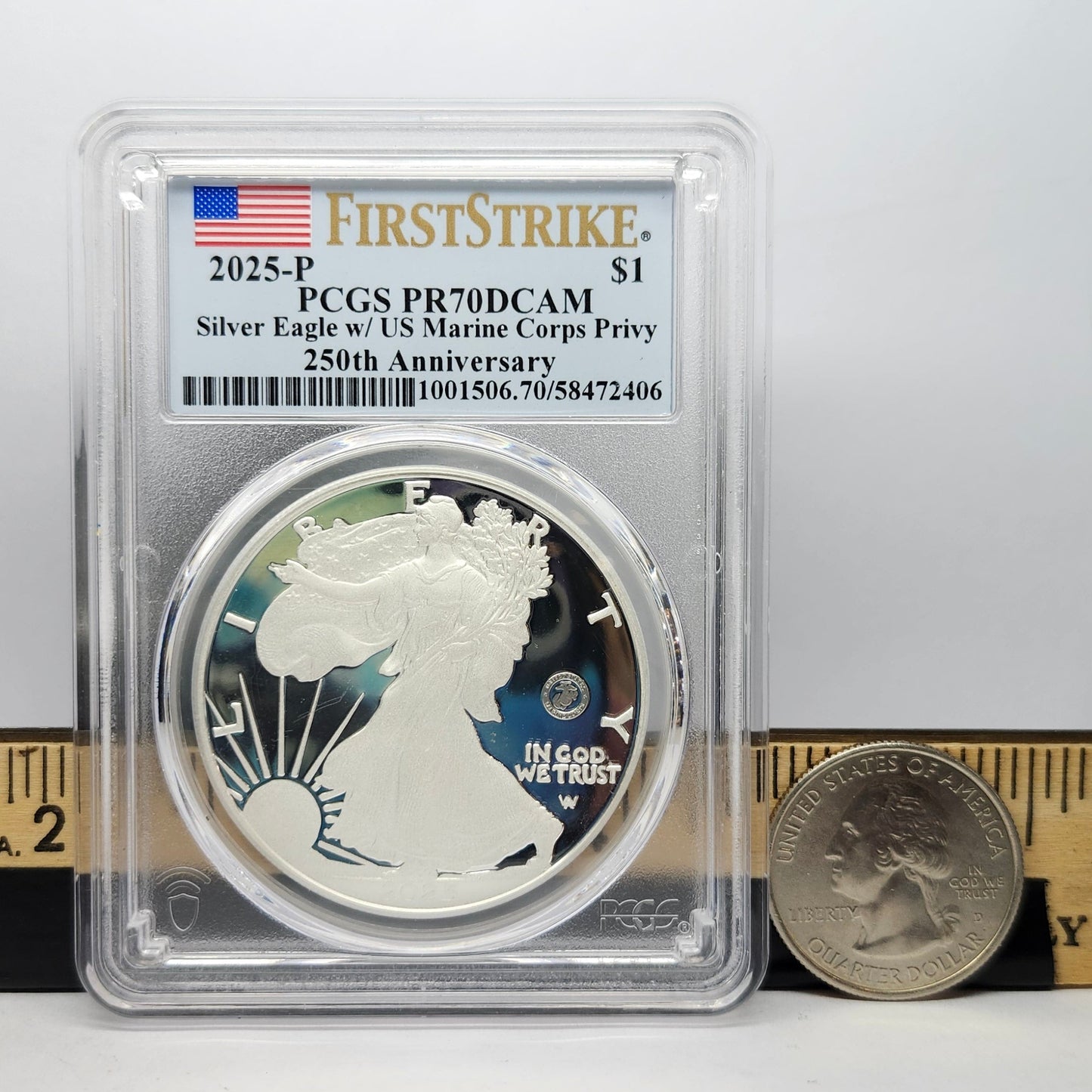 2025-P $1 Silver Eagle 250th Anniversary Collectible Coin | Fine Silver | #11