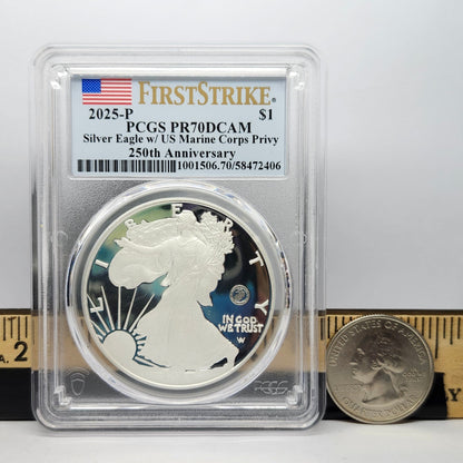 2025-P $1 Silver Eagle 250th Anniversary Collectible Coin | Fine Silver | #11