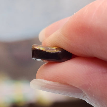 2.87ct Loose Fire Agate | Freeform Cabochon