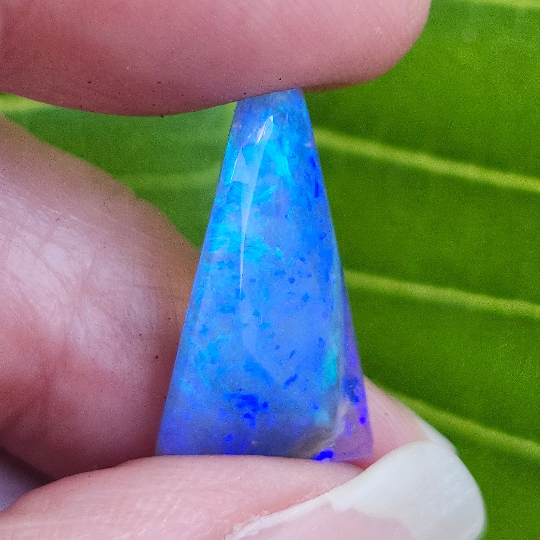 7.23ct Lightning Ridge Australian Semi-Black Crystal Opal | #E273