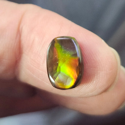 2.97ct Loose Fire Agate | Cushion Cabochon
