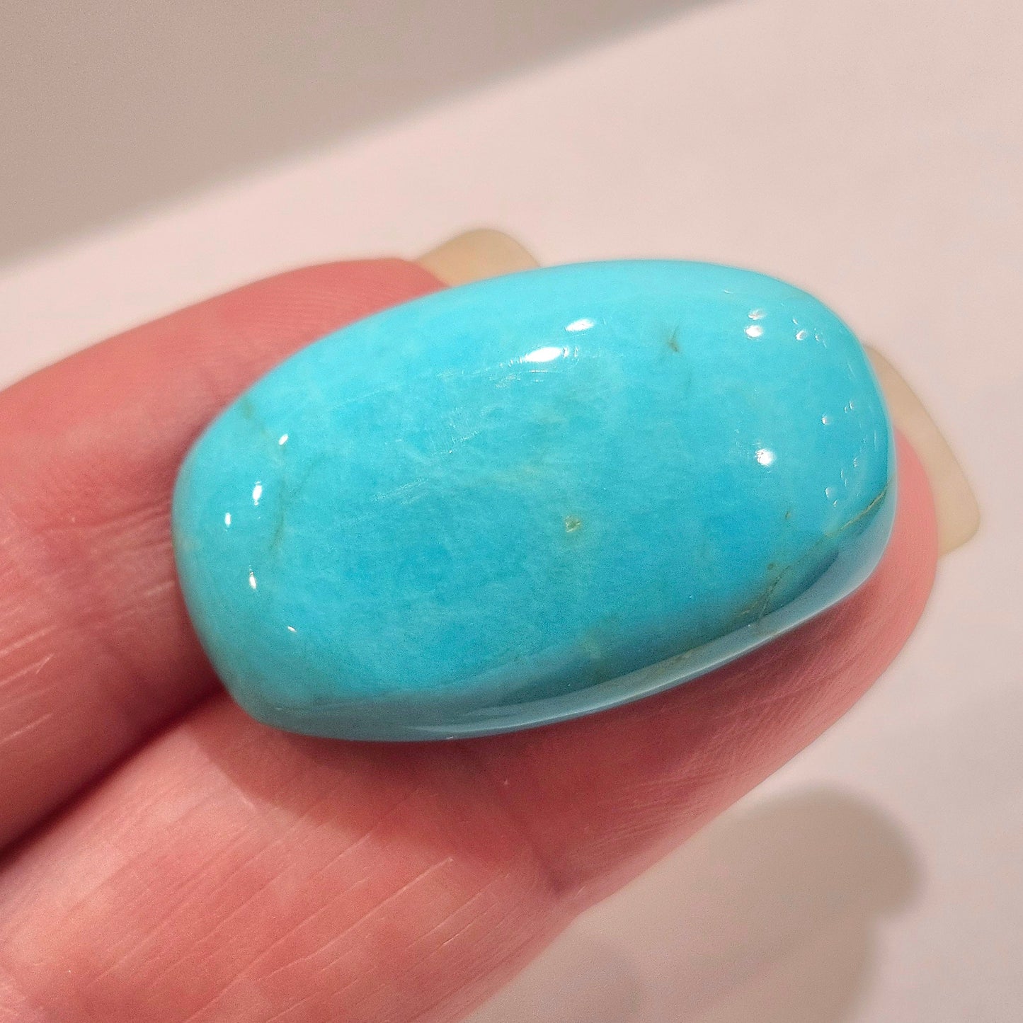 Turquoise #517 | Sleeping Beauty | Oval Cabochon Cut