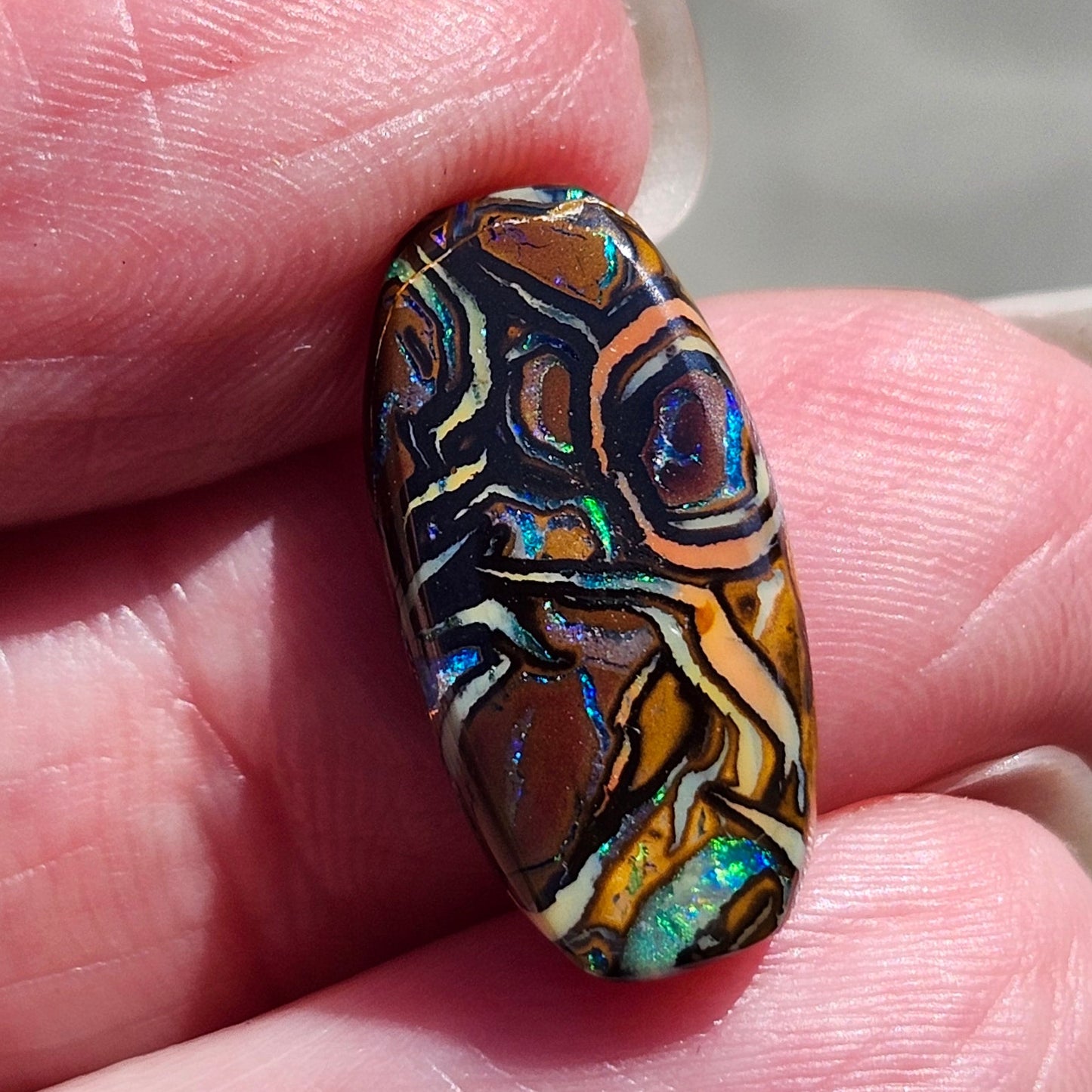 7.08ct Koroit Boulder Matrix Opal | #E263