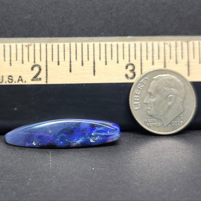 9.52ct Lightning Ridge Black Opal | #E236