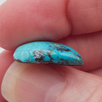 10.42ct Pilot Mountain Turquoise | Freeform Pear Cabochon | #526