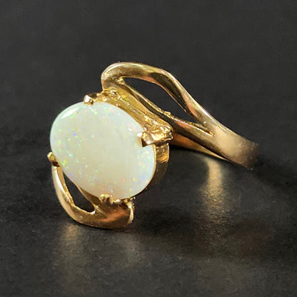 Kate | 2.83g Coober Pedy Opal Ring | 14kt | Estate