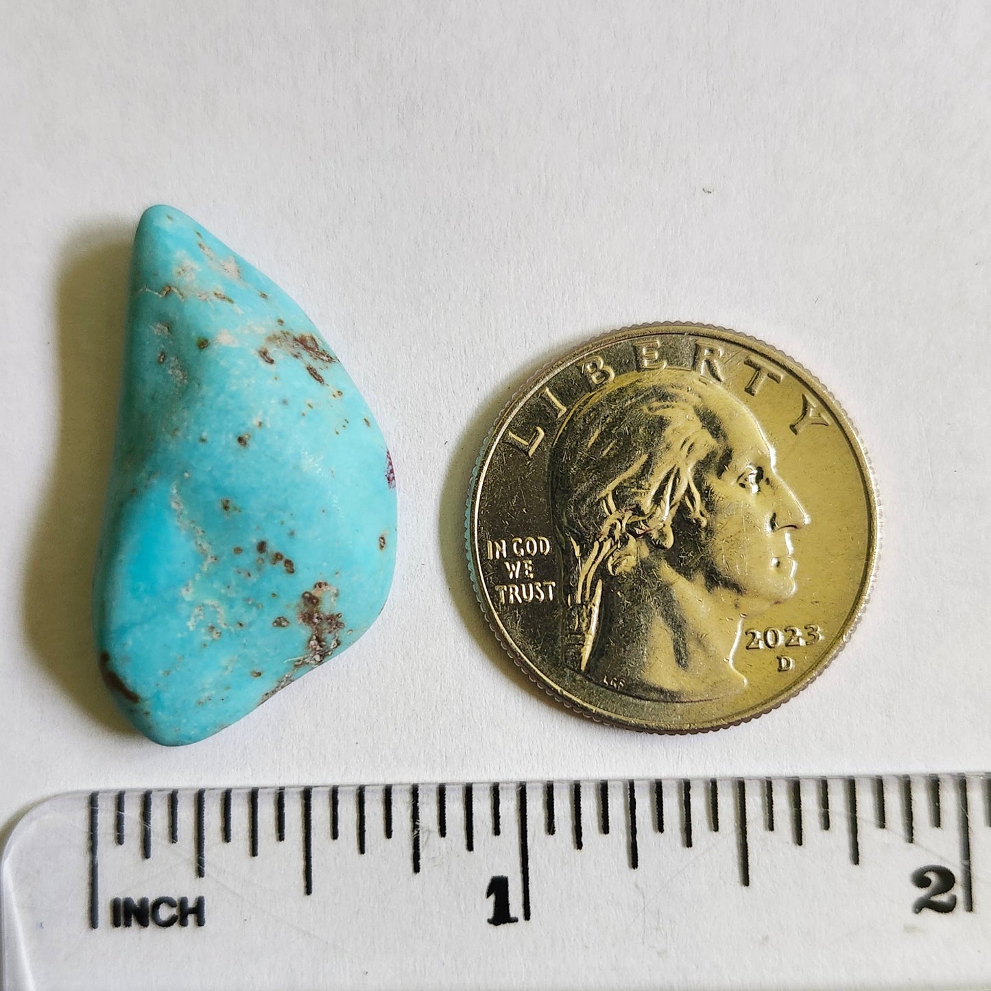 Turquoise #307 | Kingman | Preformed Cut | Freeform