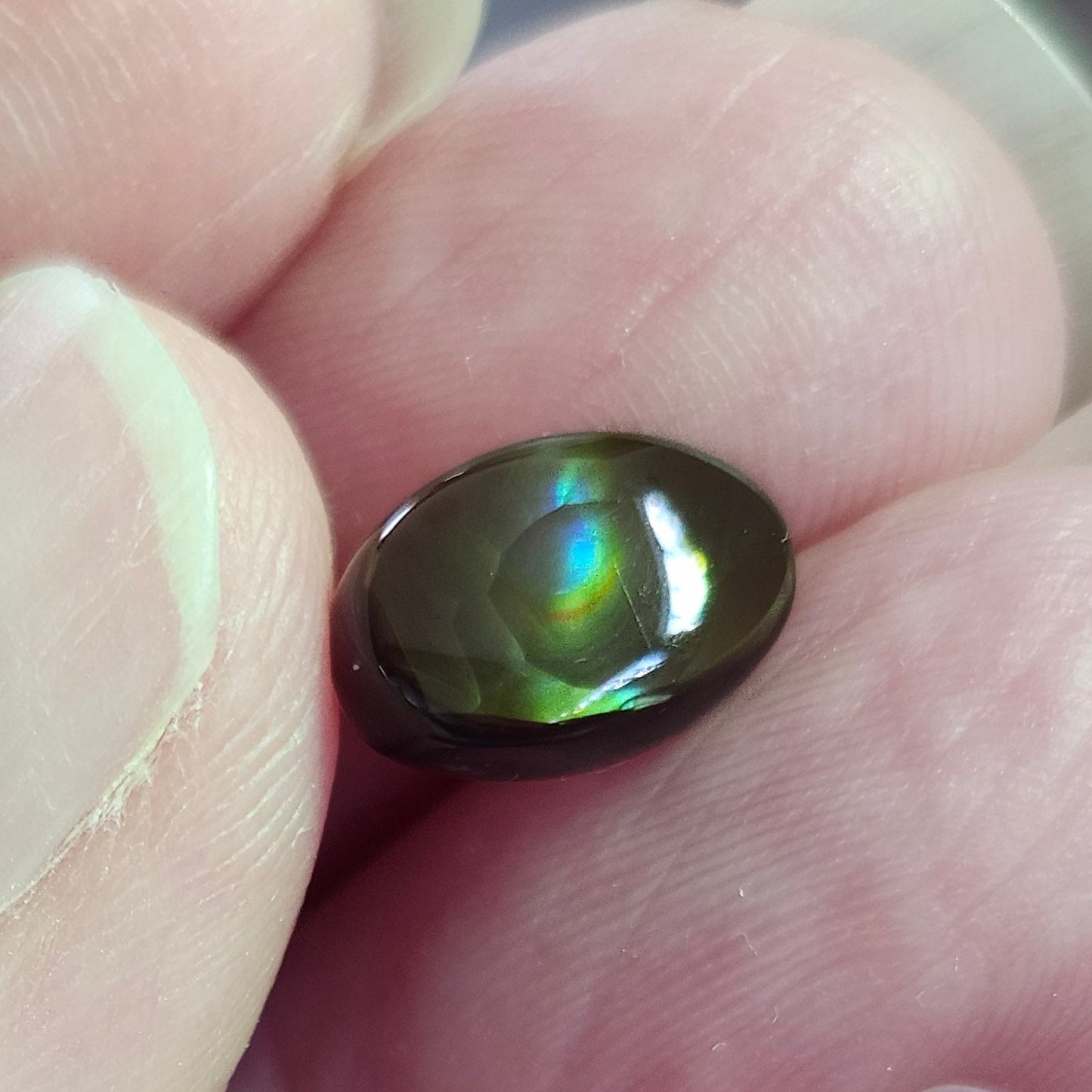2.53ct Loose Fire Agate | Oval Cabochon