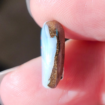4.96ct Quilpie Australian Boulder Opal | Oval Cabochon | #E309