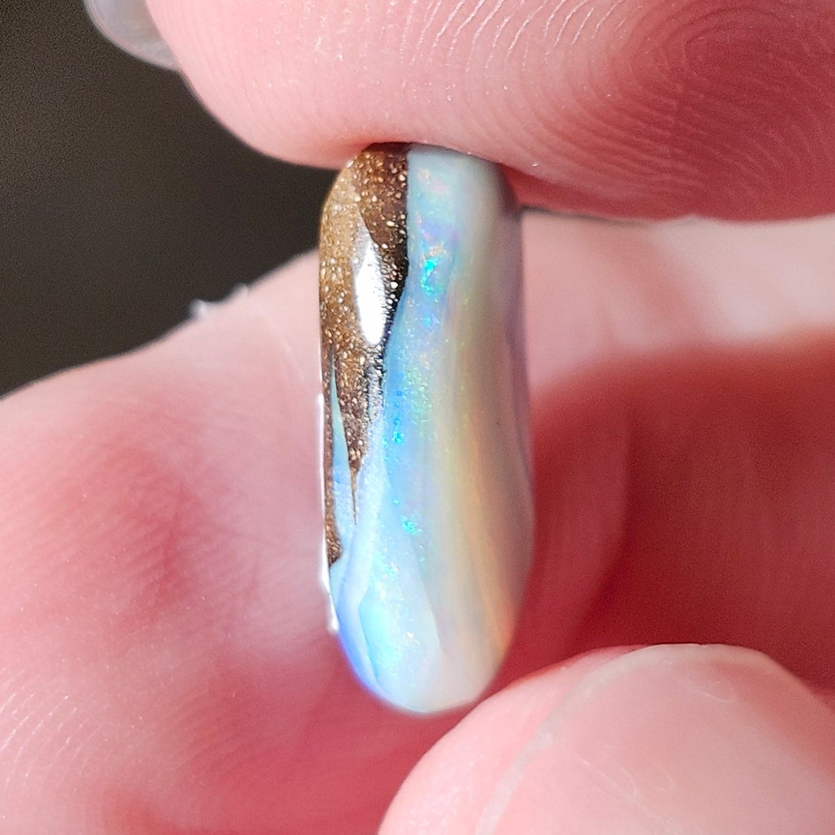 4.96ct Quilpie Australian Boulder Opal | Oval Cabochon | #E309