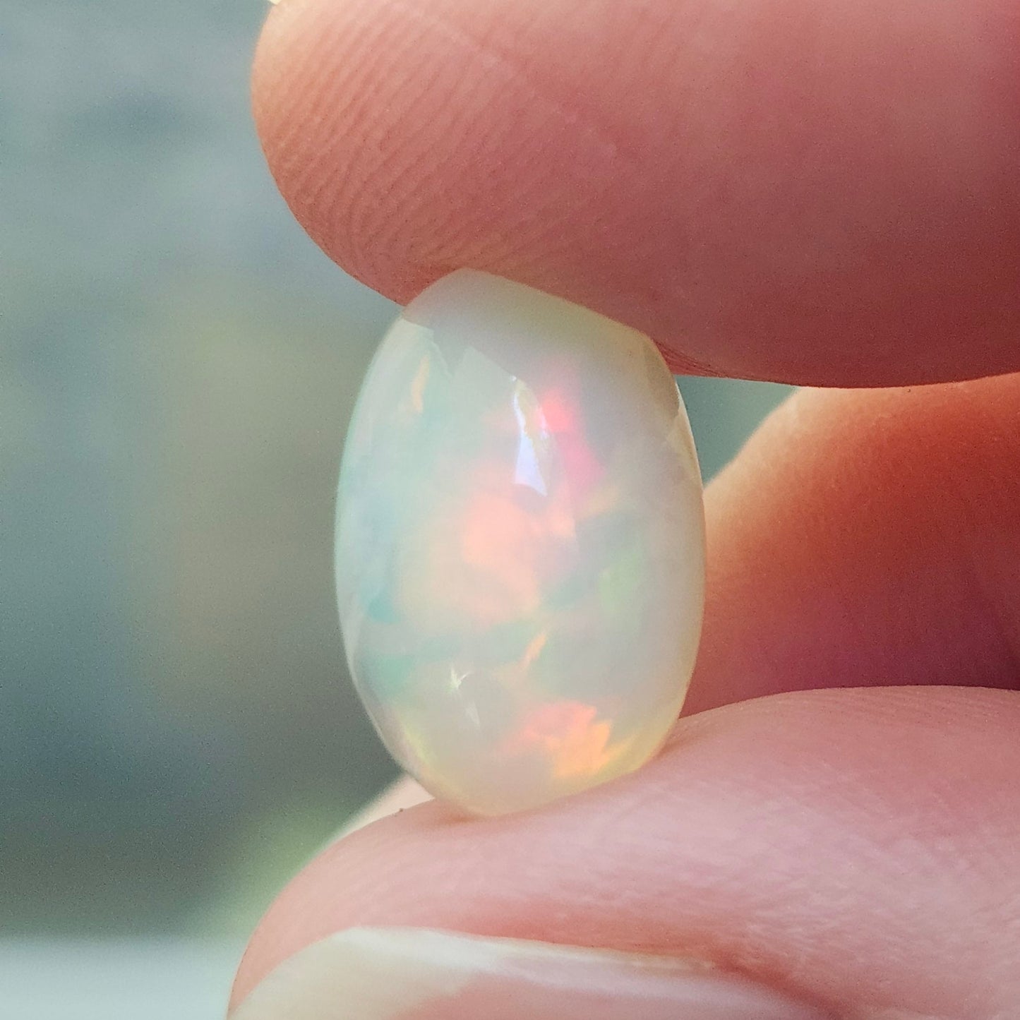 3.52ct Lightning Ridge Australian Crystal Opal | Oval Cabochon Cut | #E277