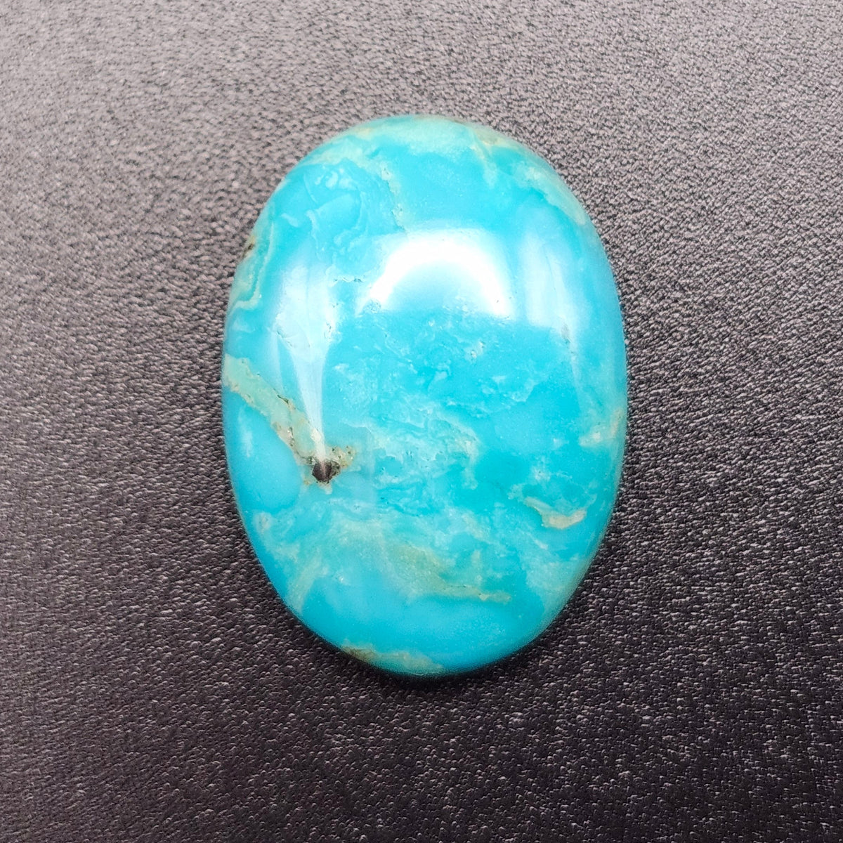 12.96ct Pilot Mountain Turquoise | Oval Cabochon | #521