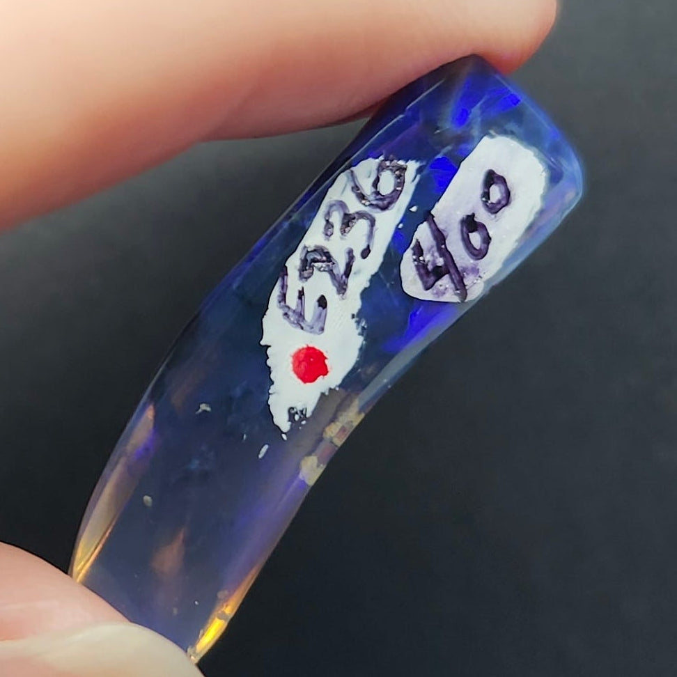 9.52ct Lightning Ridge Black Opal | #E236