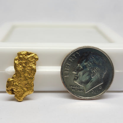 "Leava" 3.26g California Gold Nugget | 23 kt