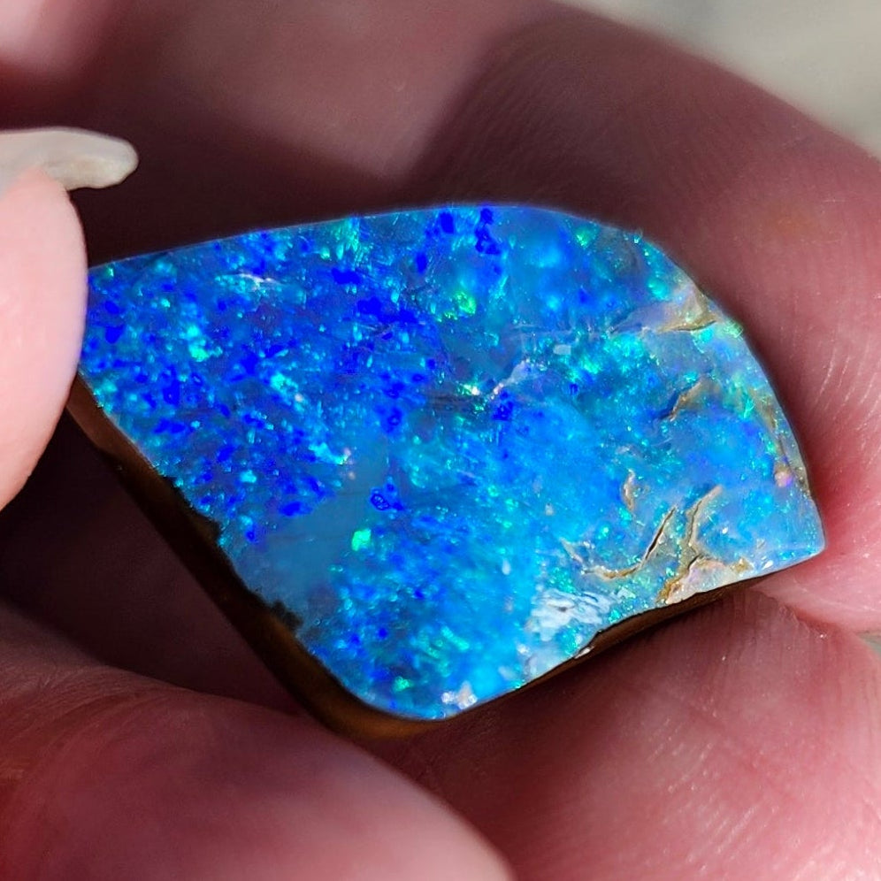 10.28ct Quilpie Black Boulder Opal | #E233