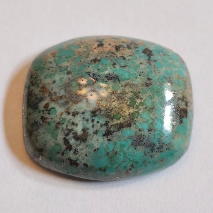 Turquoise #258 | Monte Cristo | Pilot Mountain | Cushion Cut Cabochon