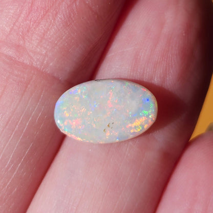 1.42ct White Opal | Oval Cabochon | #E282