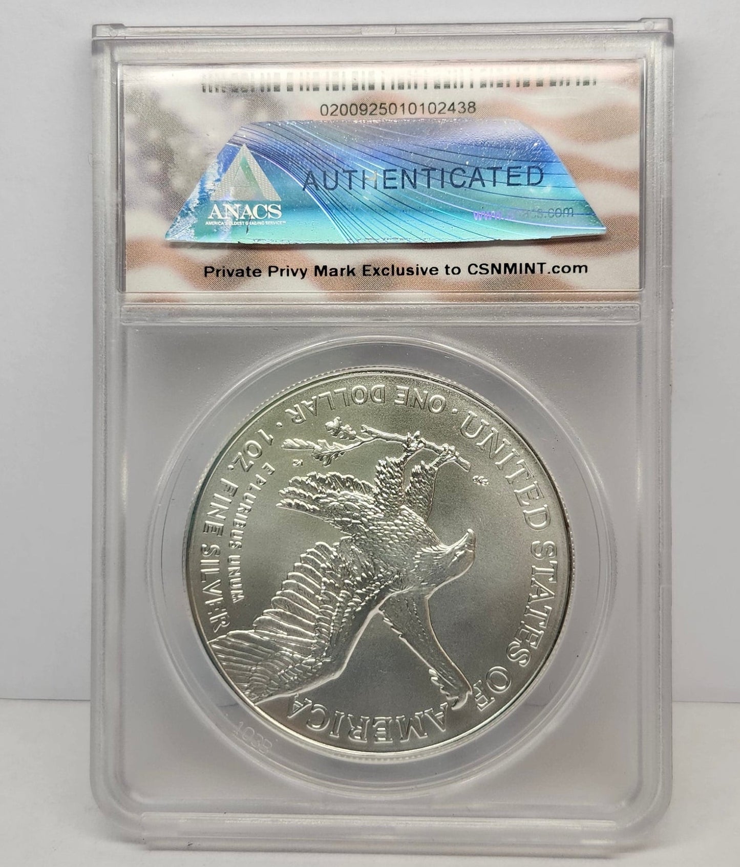 2025 40th Anniversary $1 Silver Eagle Liberty Collectible Coin | Fine Silver | #5
