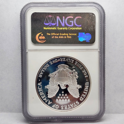 2006-W $1 Silver Eagle PF69 Collectible Coin | Ultra Cameo | Fine Silver | #20
