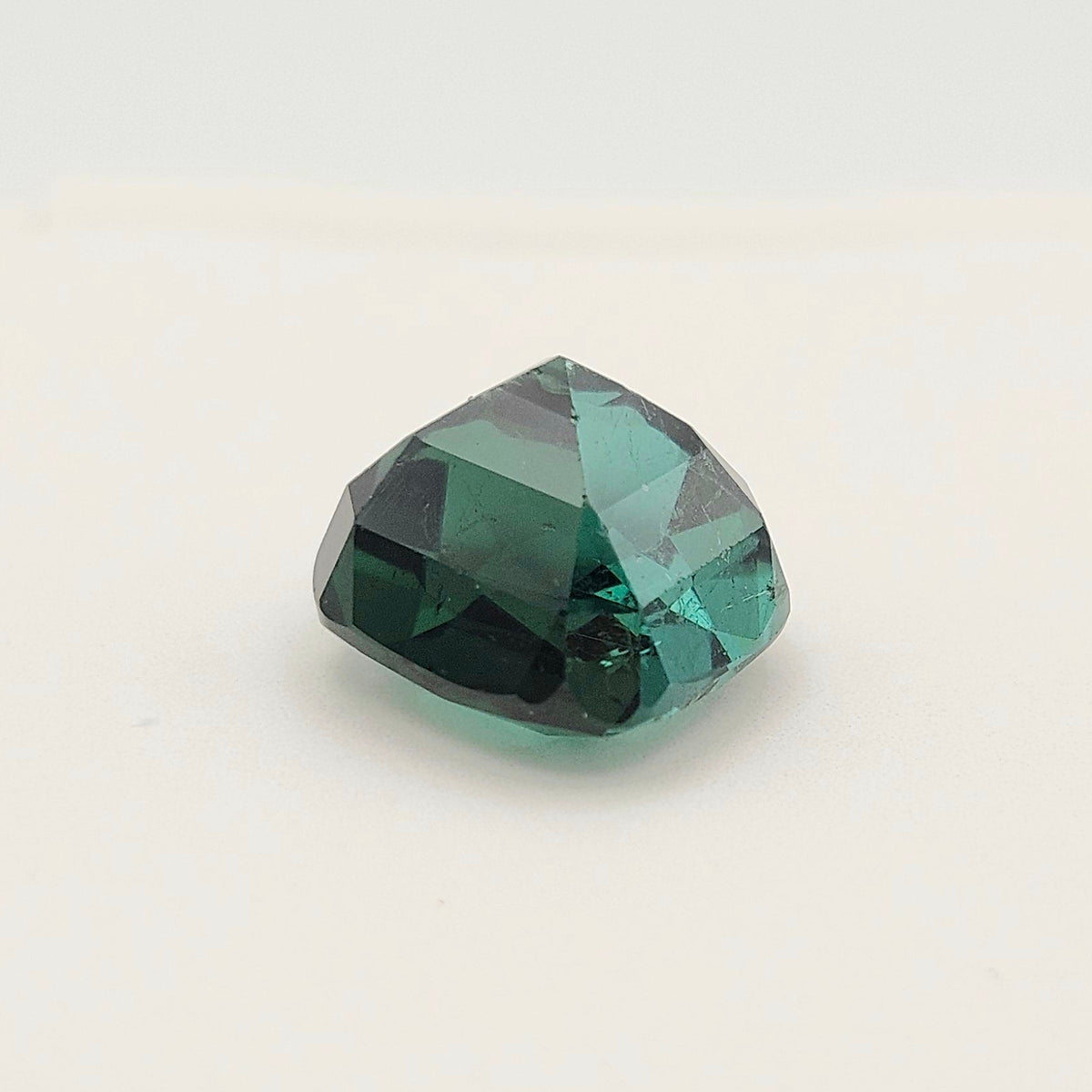 5.78ct Indicolite Tourmaline | Custom Cushion Cut | AA Color