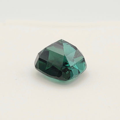 5.78ct Indicolite Tourmaline | Custom Cushion Cut | AA Color