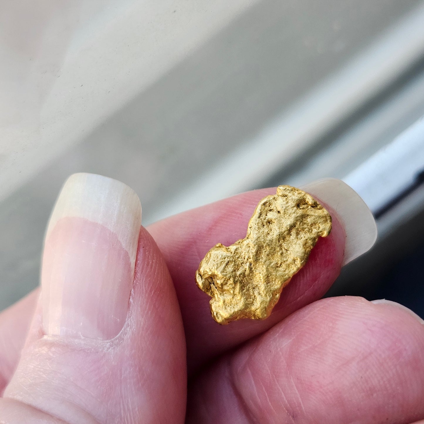 "Leava" 3.26g California Gold Nugget | 23 kt