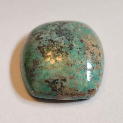Turquoise #258 | Monte Cristo | Pilot Mountain | Cushion Cut Cabochon