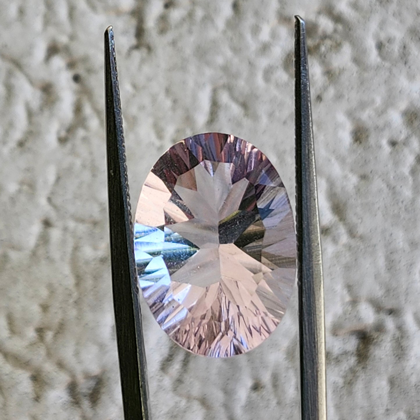 7.10ct Light Purple Fluorite | Oval Cut