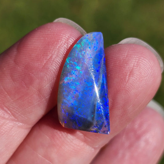 7.23ct Lightning Ridge Semi-Black Crystal Opal | #E273