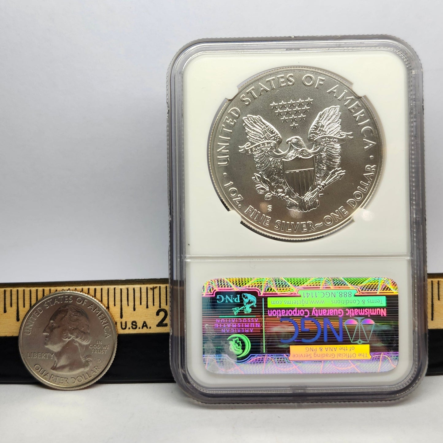 2011-S $1 Silver Eagle 25th Anniversary Collectible Coin | Fine Silver | #9
