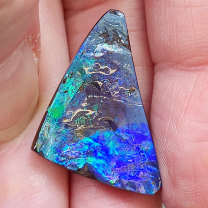 19.12ct Quilpie Black Boulder Opal | #E231