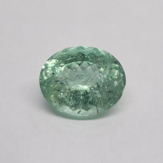 3.93ct Sea Foam Green Tourmaline | Oval Cut