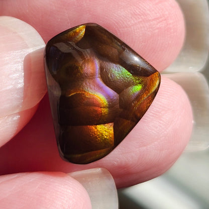 10.57ct Loose Fire Agate | Freeform Cabochon