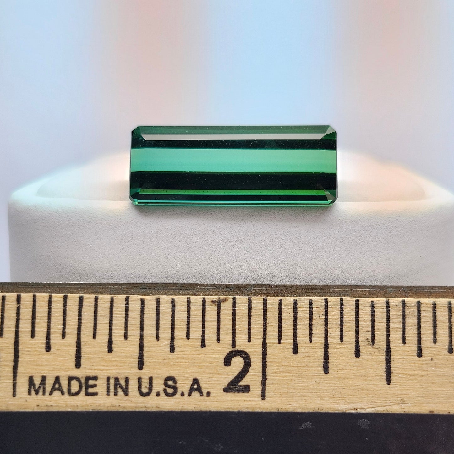 11.07ct Indicolite Tourmaline | Emerald Cut | AA Color