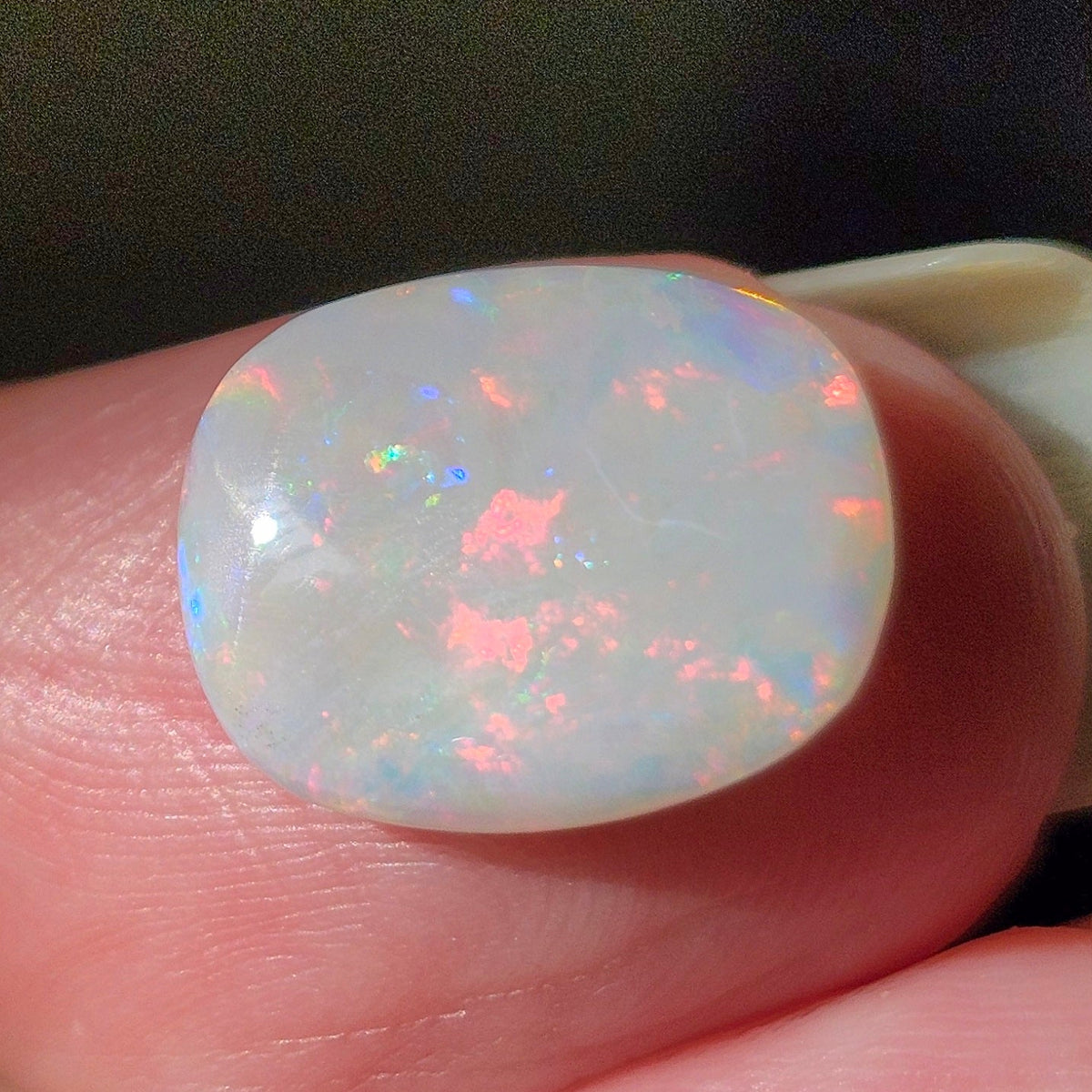 2.61ct Lightning Ridge Australian Opal | Cushion Cut Cabochon | #E288