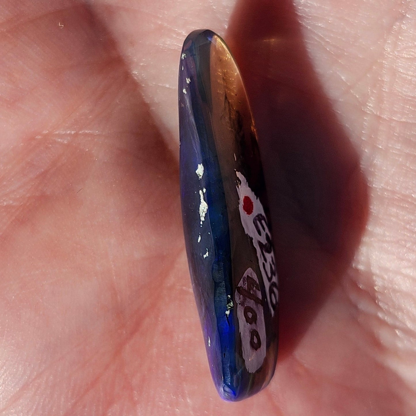 9.52ct Lightning Ridge Black Opal | #E236