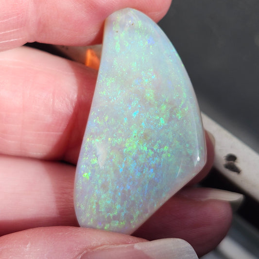 26.03ct Freeform Lightning Ridge Australian Crystal Opal | #E271