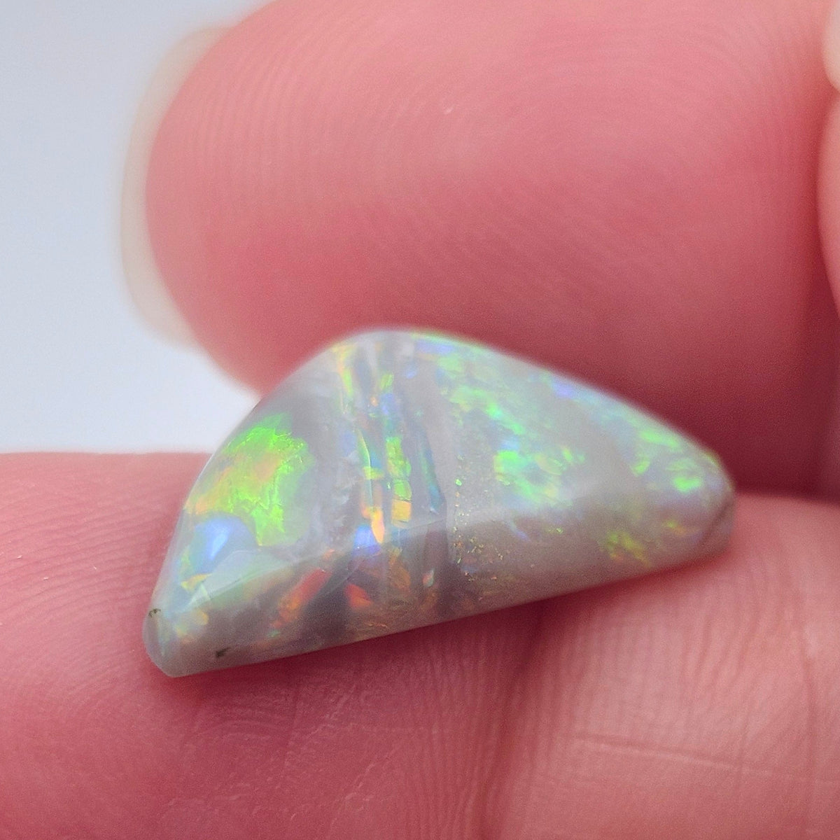 5.05ct Lightning Ridge Australian Semi-Black Opal | Freeform Cabochon | #E291