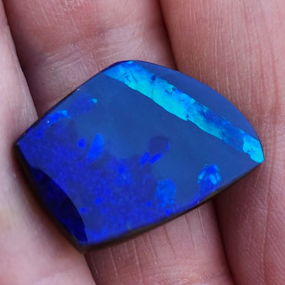 16.59ct Quilpie Black Boulder Opal | #E230