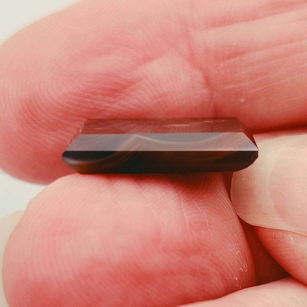 7.02ct Loose Faceted Fire Agate | Rectangular Emerald Cut